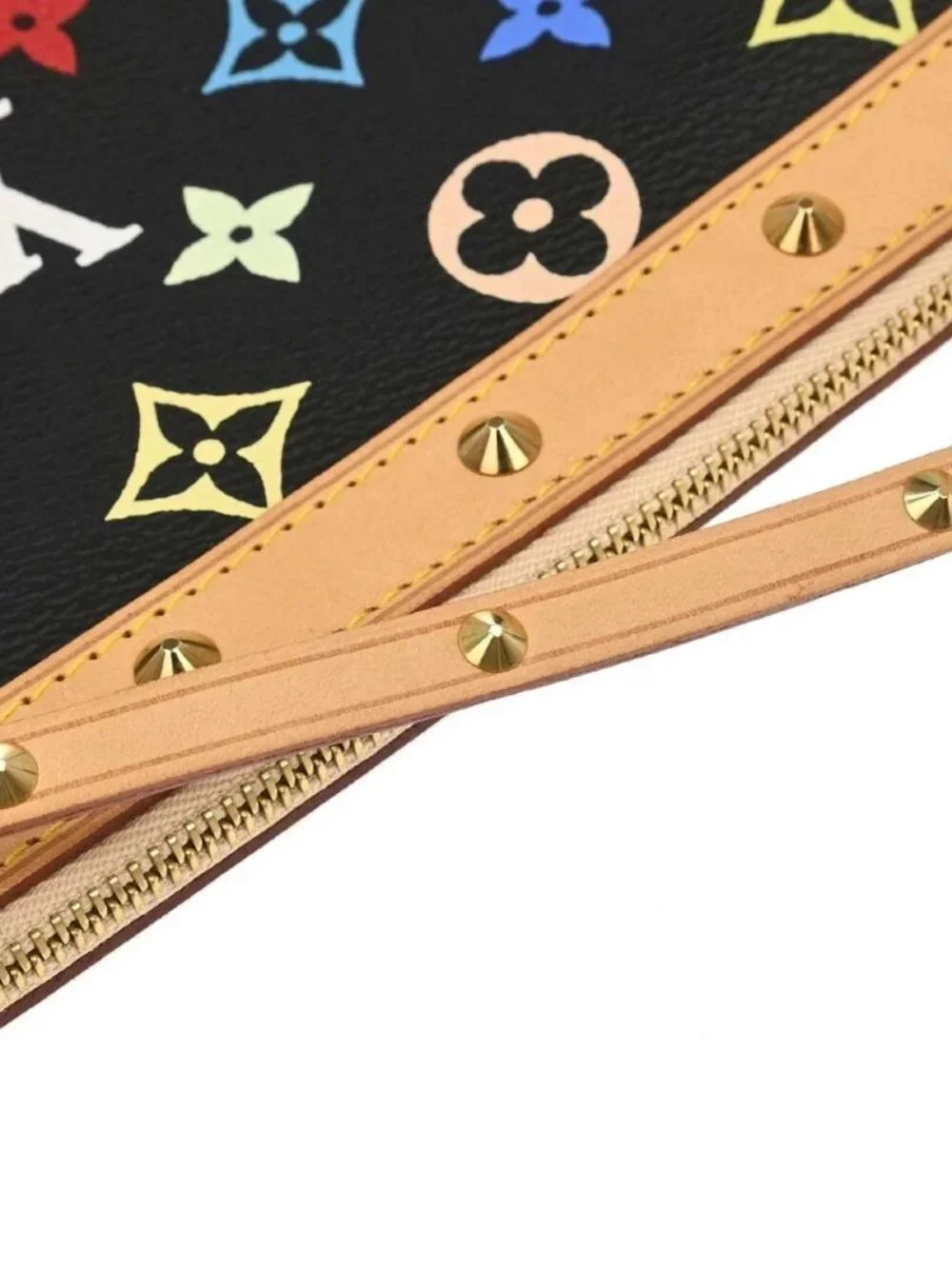 Louis Vuitton Black Multicolor Pochette Accessoires M92648